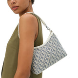 Sea Salt White Medium/Small Shoulder Bag (Underarm Bag)