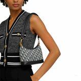 Embroidered Small Shoulder Bag