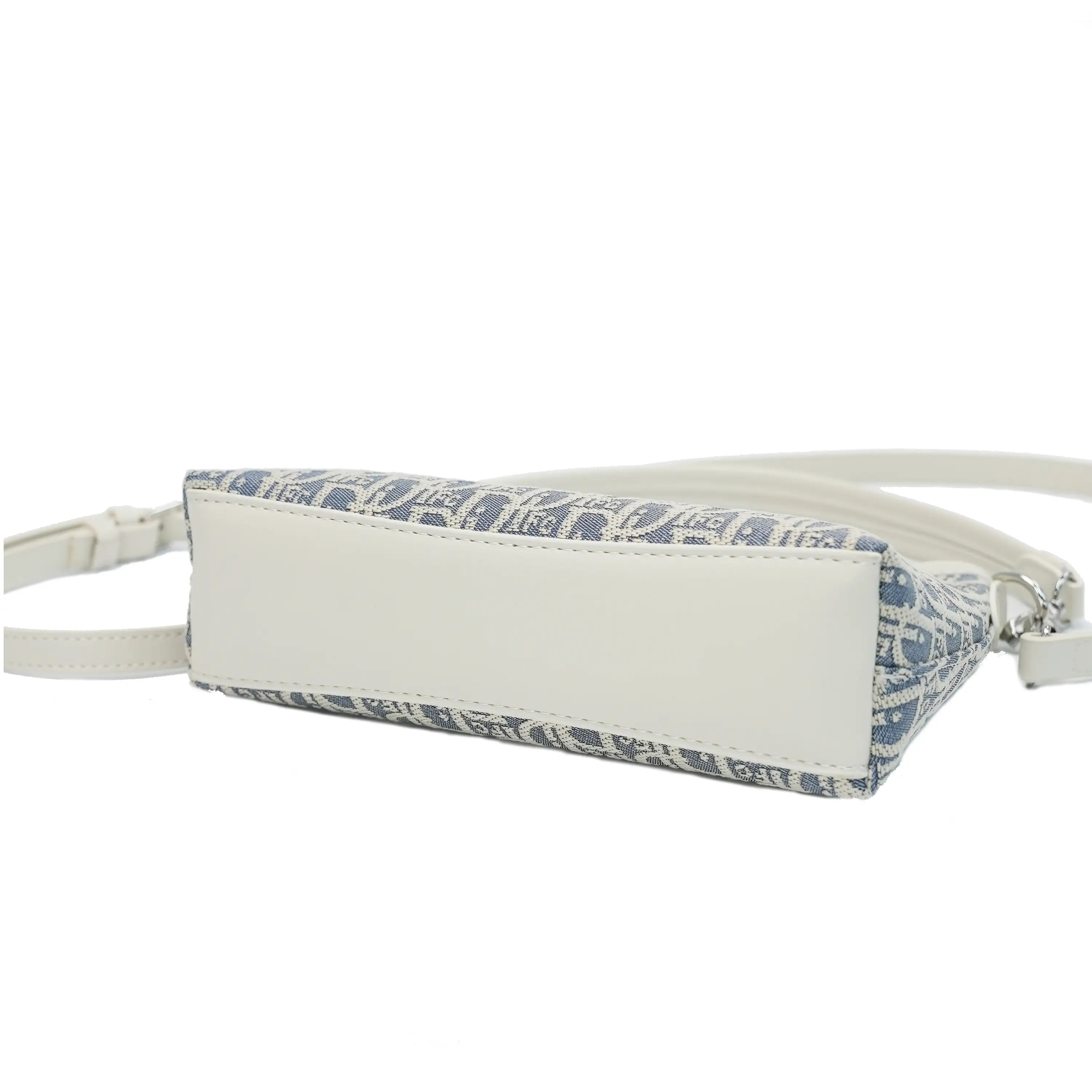 Bolso de hombro mediano/pequeño blanco sal marina (bolso de axila)