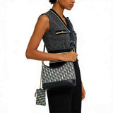 Bolso de hombro pequeño bordado