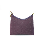 Purple shoulder bag & underarm bag
