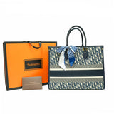 Bolso tote grande bordado